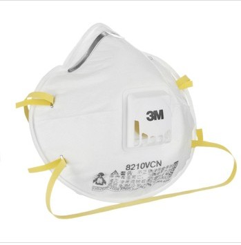 3M 8210V N95带阀颗粒物防护口罩（新老包装随机发送）