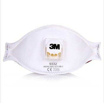 3M 骑行口罩 9332 防尘 防PM2.5 工业粉尘 专长防护 1只